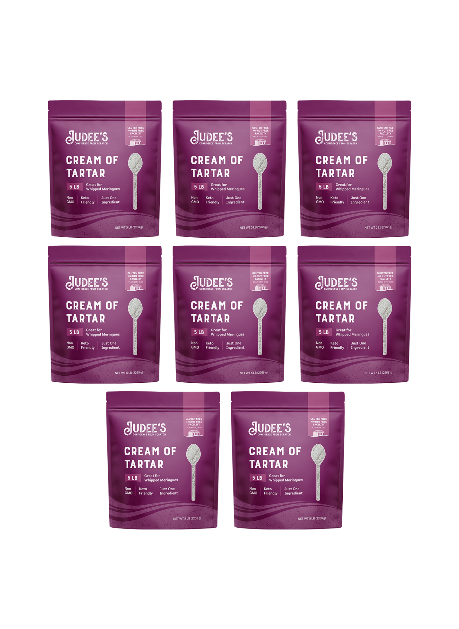 Cream Of Tartar - 50g Tub, Potassium Bitartrate For Baking, Stabilizing Egg Whites & Candy Making